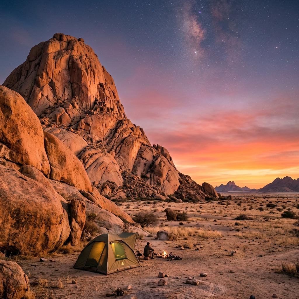 Spitzkoppe & Camping
