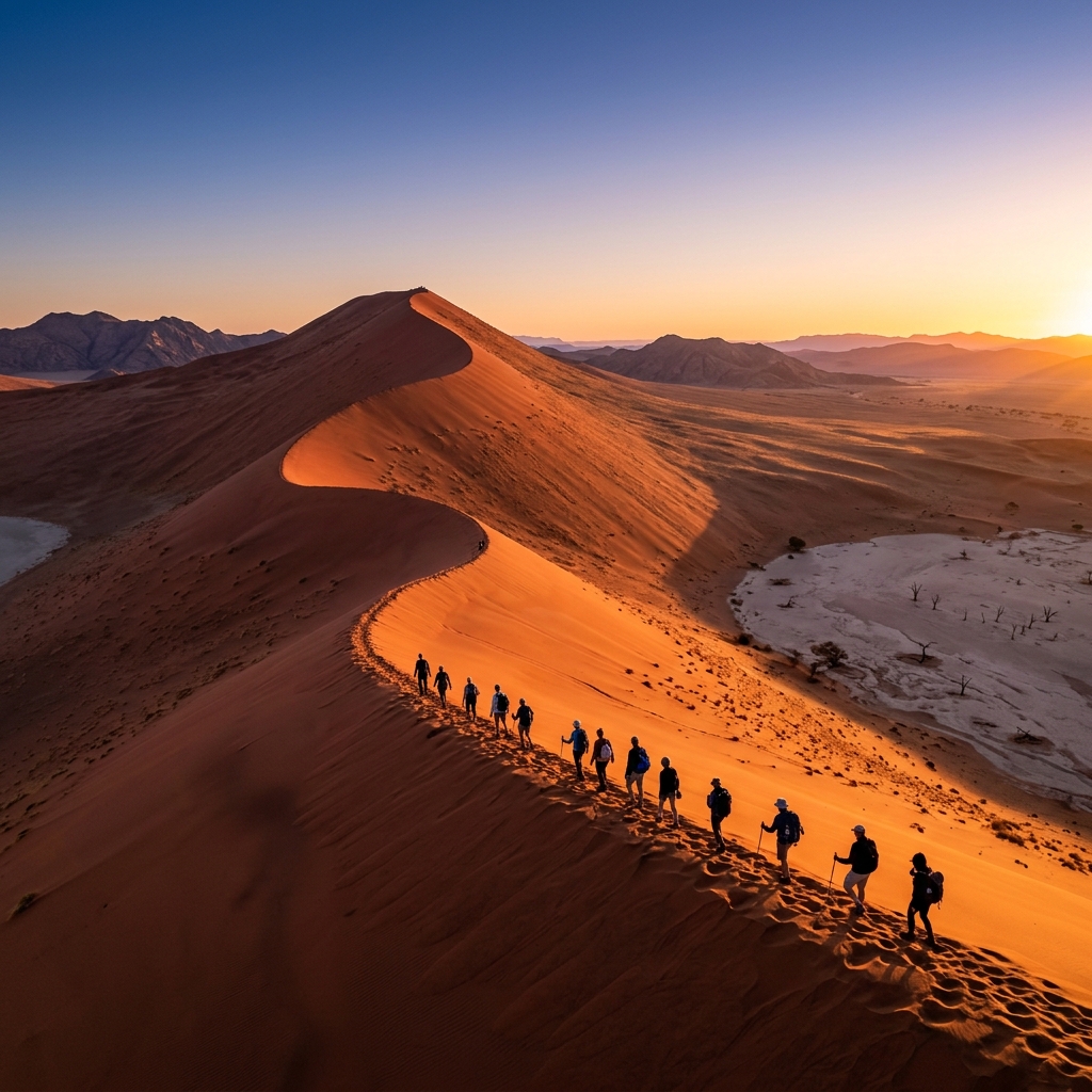 Sossusvlei Sunrise Dune Climb & Breakfast